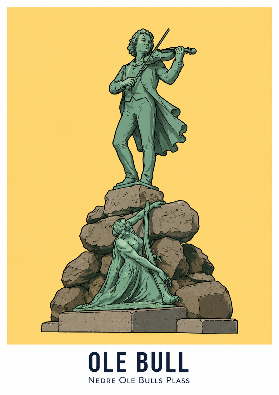 Statue - Ole Bull