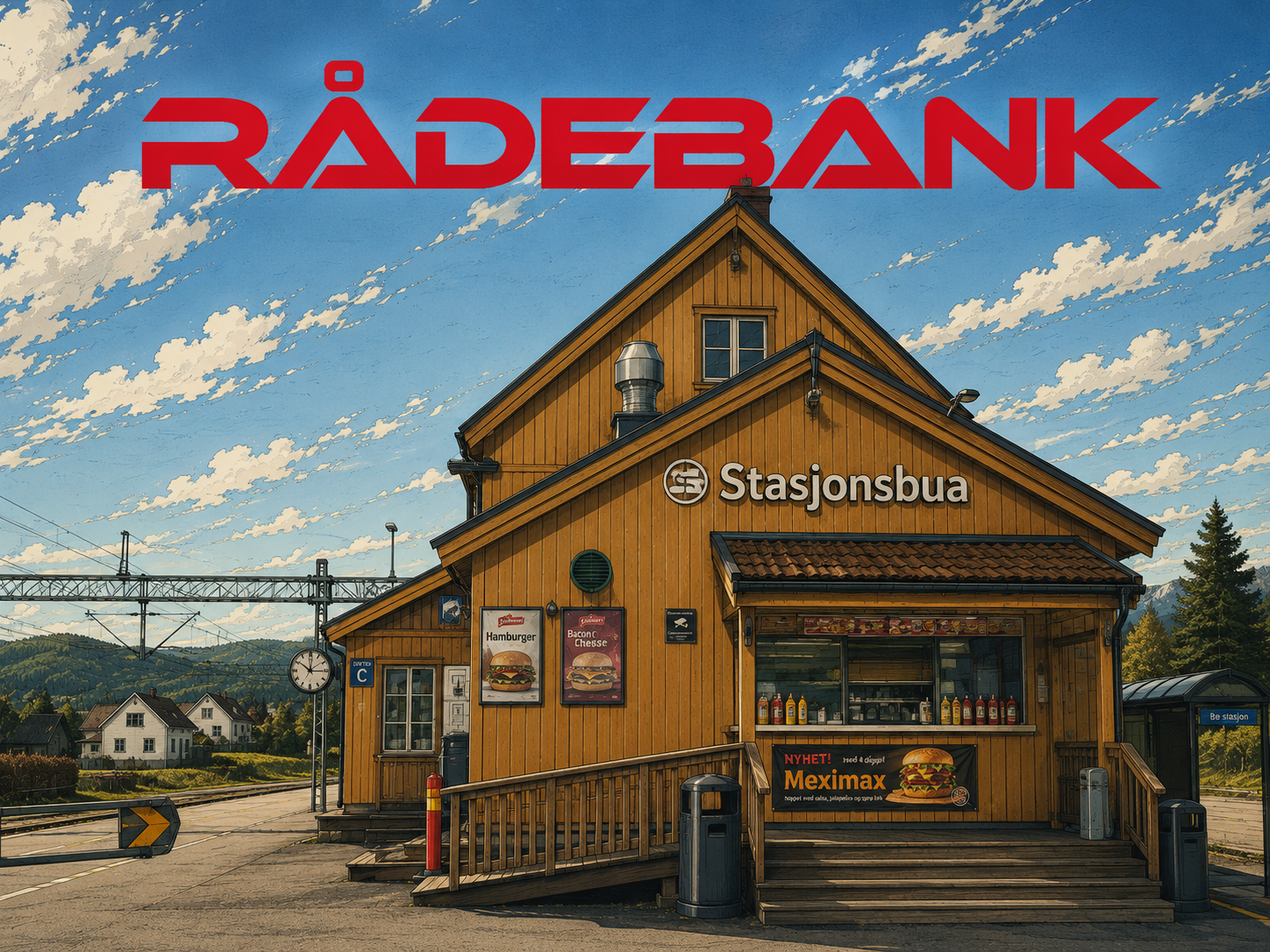 "Bø stasjon" (rasteplass for rånere) fra "Rådebank"