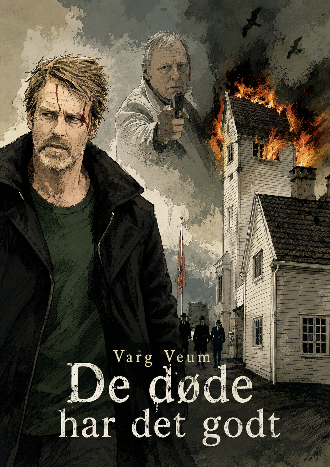Varg Veum, filmcover til "De døde har det gått"