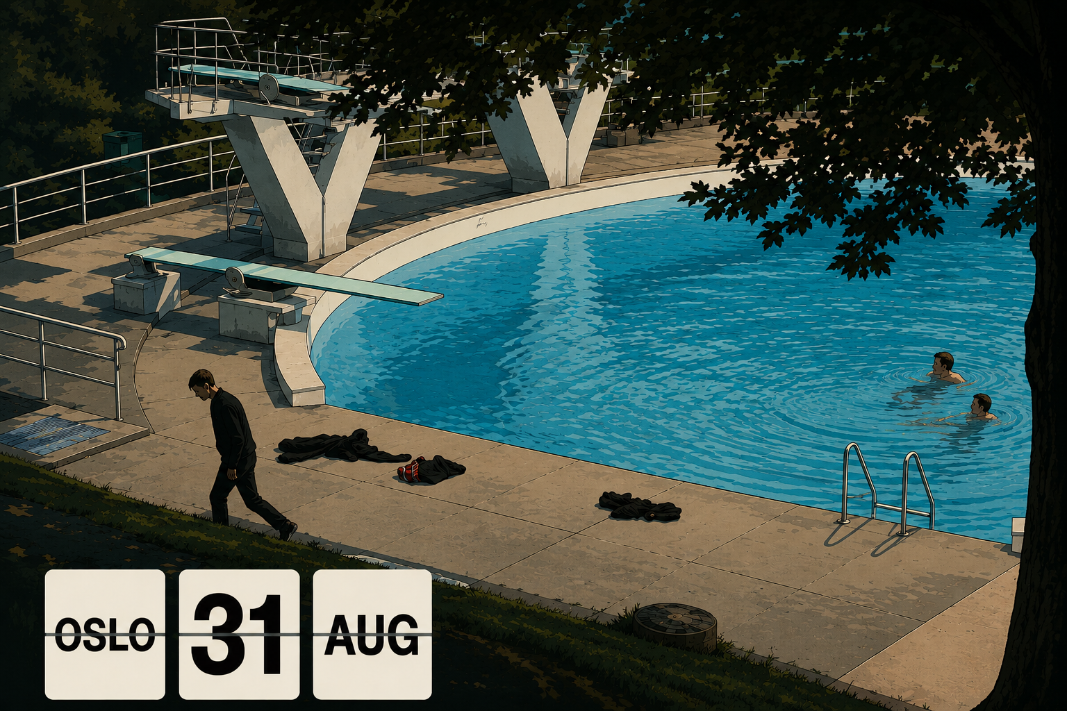Oslo 31.august - Frognerbadet